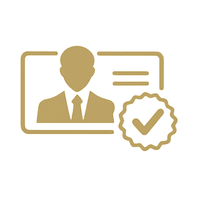 Verified profile icon for elite dating